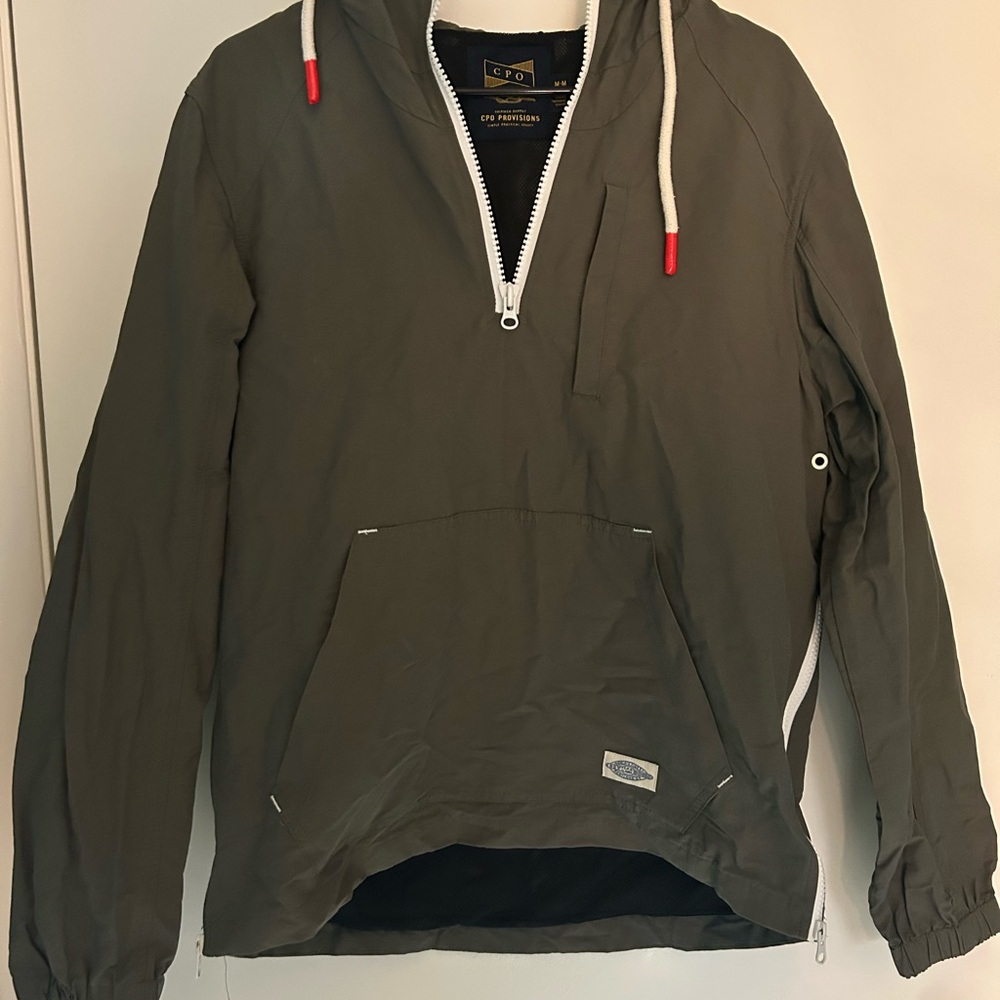 C.P. Company Olive Utility Rain coat